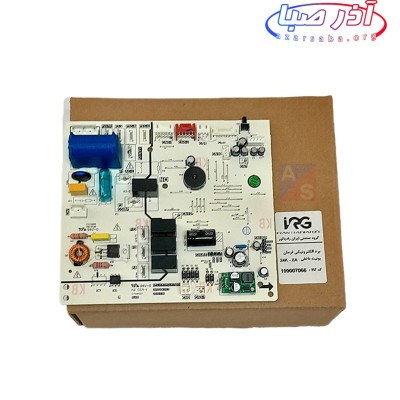 برد اصلی یونیت داخلی مدل های 18 و 24 هزار کولر گازی ایران رادیاتور (شرکتی)