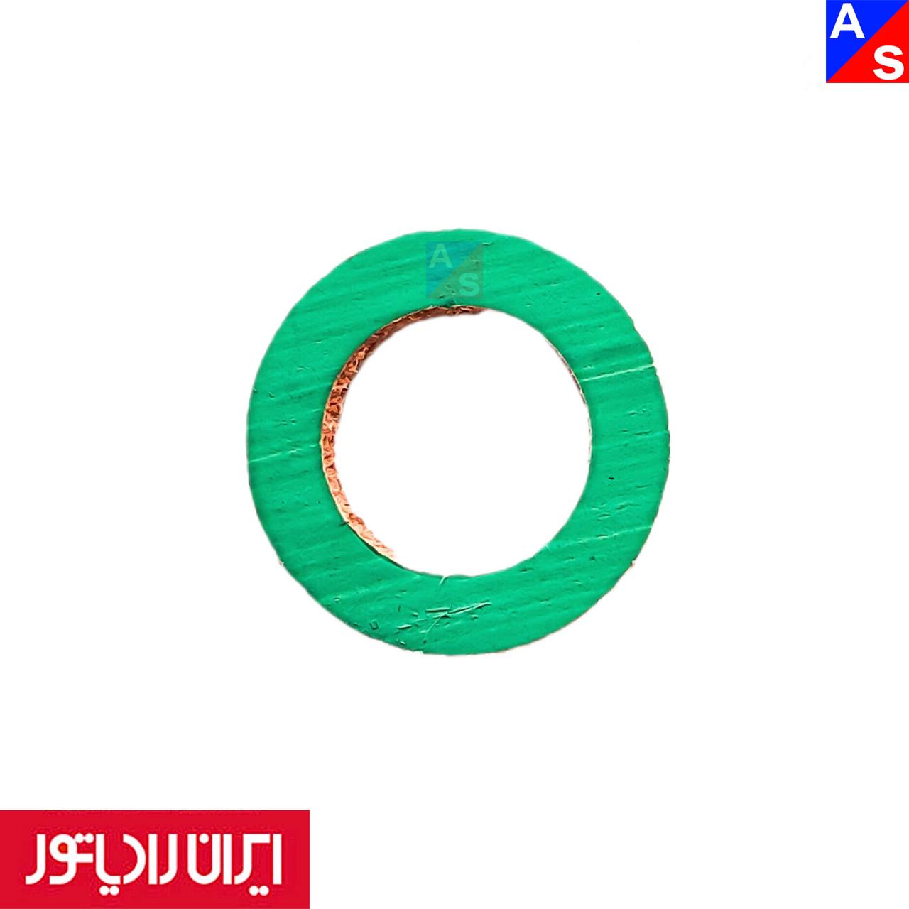 واشر فیبری سایز 2 یا 1/2 پکیج ایران رادیاتور (بسته 10 عددی)