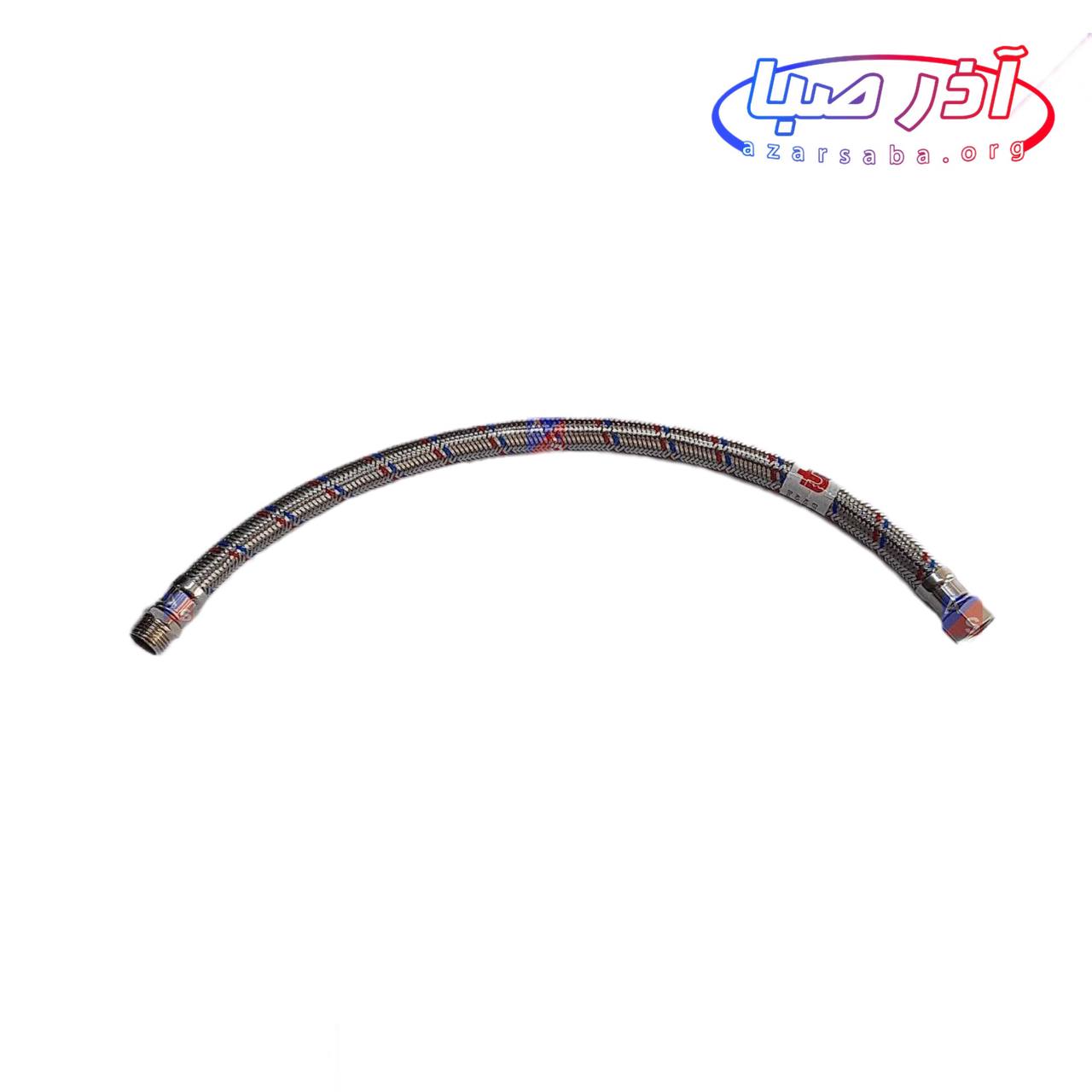 شلنگ 50 سانتی نصب پکیج سایز 2  ( 1/2 )