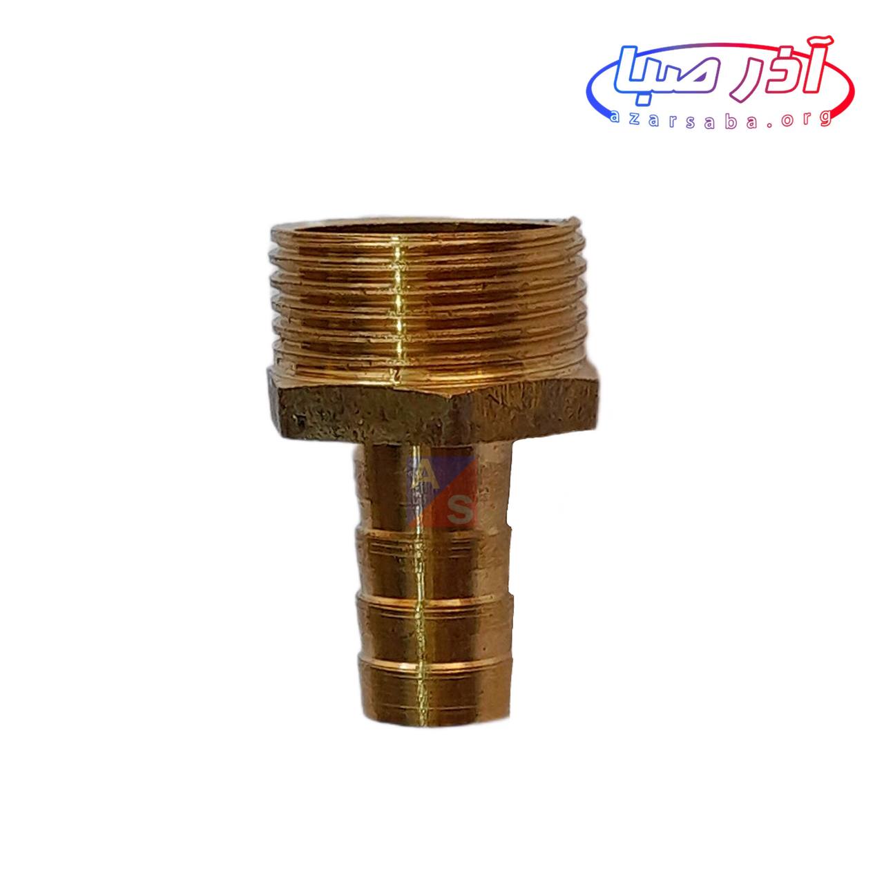 سر شلنگی برنجی پکیج سایز 2/5