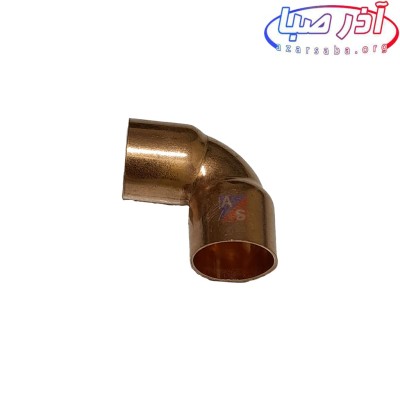 زانو مسی 90 درجه کولر گازی سایز 5/8