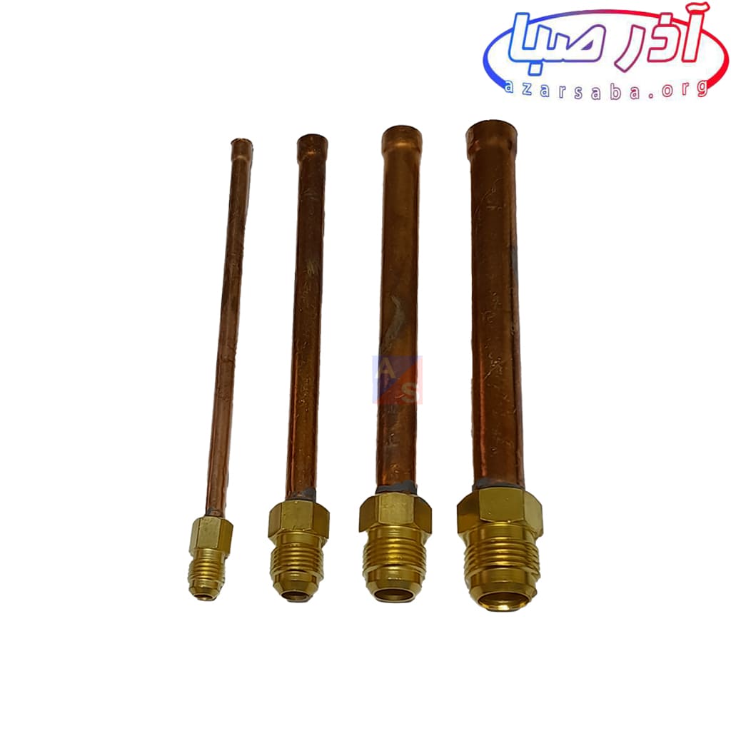 مغزی لوله دار کولر گازی سایز 1/4 تا 5/8