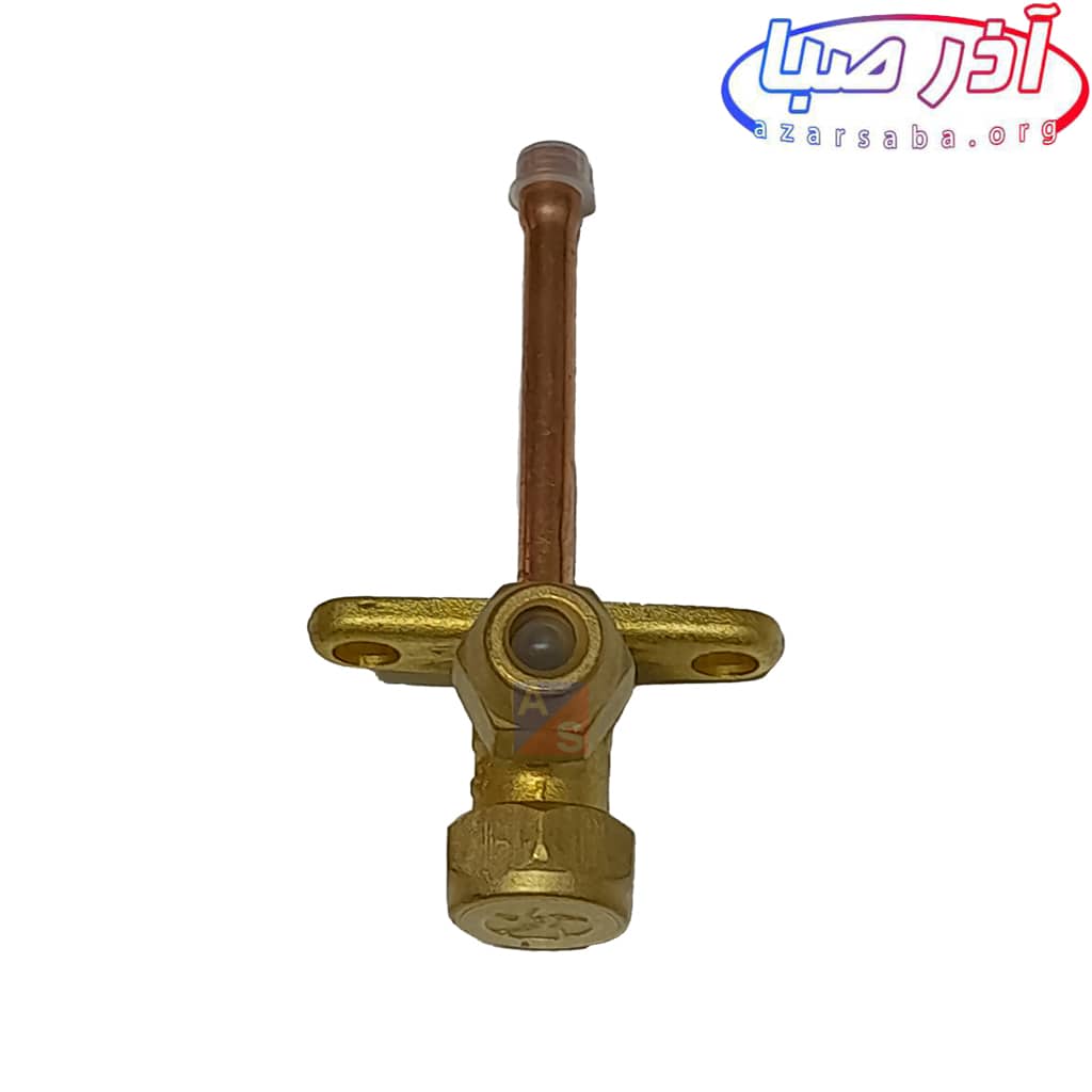 شیر سرویس کولر گازی اسپلیت سایز 1/4 صاف