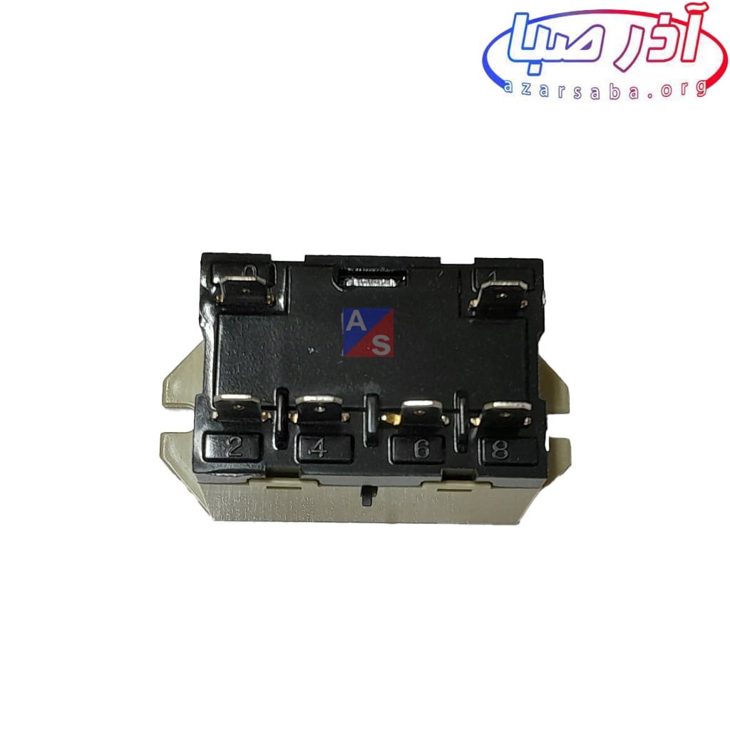 رله 6 پایه کولر گازی