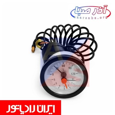 ترمومانومتر 120درجه6بار