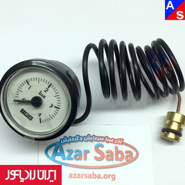 مانومتر اورینگی پکیج ایران رادیاتور  (غیر شرکتی مرغوب )